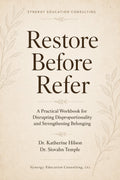 Restore Before Refer: Digital PDF Workbook